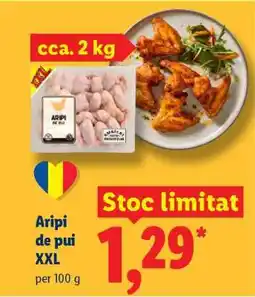 Lidl Aripi de pui XXL Ofertă