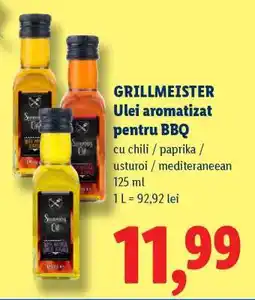 Lidl GRILLMEISTER Ulei aromatizat pentru BBQ Ofertă