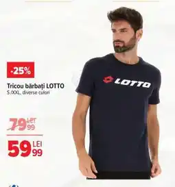 Carrefour Tricou bărbați LOTTO Ofertă