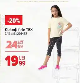 Carrefour Colanți fete, TEX Ofertă