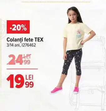 Carrefour Colanți fete, TEX Ofertă
