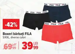 Carrefour Boxeri bărbați FILA Ofertă