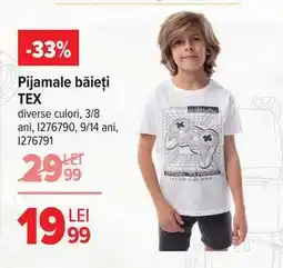 Carrefour Pijamale băieți TEX Ofertă