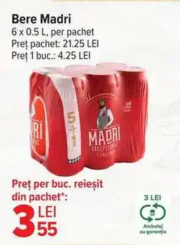 Carrefour Bere Madri Ofertă