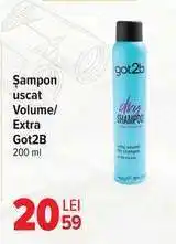 Carrefour Șampon uscat Volume/Extra Got2B Ofertă
