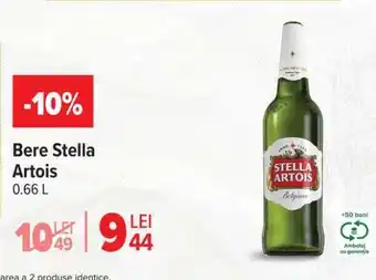 Carrefour Bere Stella Artois Ofertă