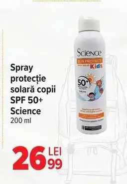 Carrefour Spray protecție solară copii SPF 50+ Science Ofertă