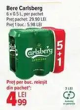 Carrefour Bere Carlsberg Ofertă