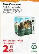Carrefour Bere Caraiman Ofertă