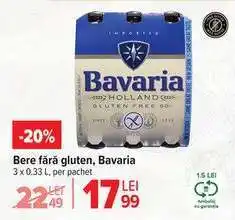 Carrefour Bere fără gluten Bavaria Ofertă