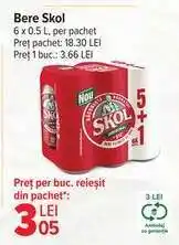 Carrefour Bere Skol Ofertă