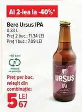 Carrefour Bere Ursus IPA Ofertă