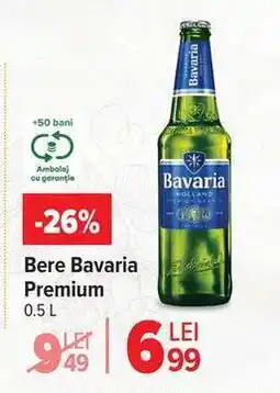 Carrefour Bere Bavaria Premium 0.5 L Ofertă