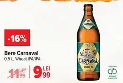 Carrefour Bere Carnaval Ofertă