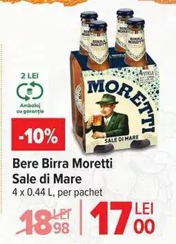 Carrefour Bere Birra Moretti Sale di Mare Ofertă