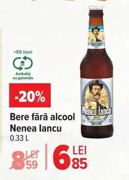 Carrefour Bere fără alcool Nenea Iancu Ofertă