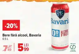 Carrefour Bere fără alcool Bavaria 0.5 L Ofertă