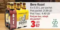 Carrefour Bere Kozel Ofertă
