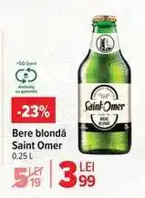 Carrefour Bere blondă Saint Omer Ofertă