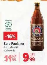 Carrefour Bere Paulaner Ofertă