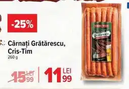 Carrefour Cârnați Grătărescu Cris-tim Ofertă