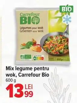 Carrefour Mix legume pentru wok, Carrefour Bio Ofertă
