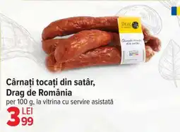 Carrefour Cârnați tocați din satâr, Drag de România Ofertă