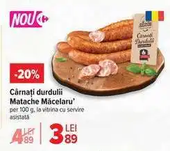 Cârnați durdulii Matache Măcelaru’