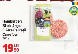 Carrefour Hamburgeri Black Angus Filiera Calității Carrefour Ofertă