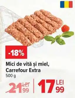 Carrefour Mici de vită și miel, Carrefour Extra Ofertă