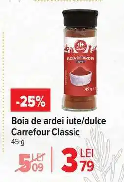 Carrefour Boia de ardei iute/dulce Carrefour Classic Ofertă