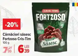 Carrefour Cârnațiori săsesc Fortzoso Cris-Tim Ofertă