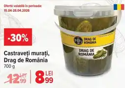 Carrefour Castraveți murați, Drag de România Ofertă