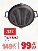 Carrefour Tigaie fontă Ofertă