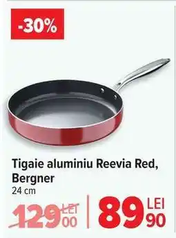 Carrefour Tigaie aluminiu Reevia Red, Bergner Ofertă