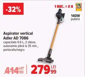 Aspirator vertical Adler AD 7086