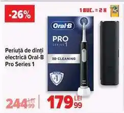 Carrefour Periuță de dinți electrică Oral-B Pro Series 1 Ofertă