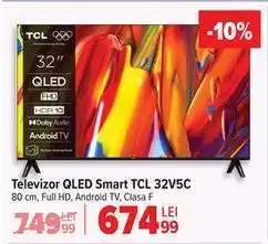 Carrefour Televizor QLED Smart TCL 32V5C Ofertă