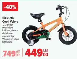 Carrefour Bicicletă Copii Velors Ofertă