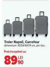 Carrefour Troler Napoli, Carrefour Ofertă