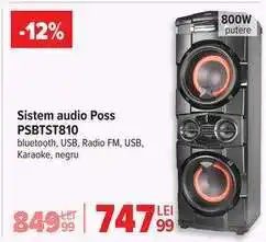 Carrefour Sistem audio Poss PSBTST810 Ofertă