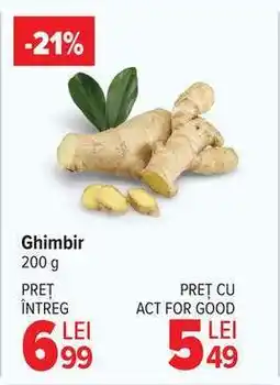 Carrefour Ghimbir Ofertă