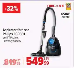 Carrefour Aspirator fără sac Philips FC9331 Ofertă