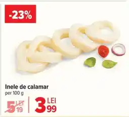 Carrefour Inele de calamar Ofertă