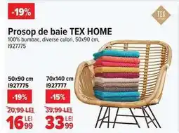 Carrefour Prosop de baie TEX HOME Ofertă
