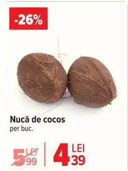 Carrefour Nucă de cocos Ofertă