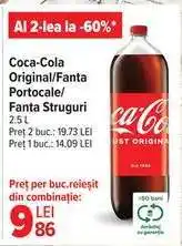 Carrefour Coca-Cola Original/Fanta Portocale/Fanta Struguri 2.5L Ofertă