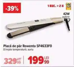 Carrefour Placă de păr Rowenta SF4633F0 Ofertă