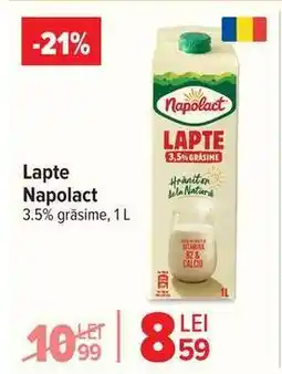 Carrefour Lapte Napolact Ofertă