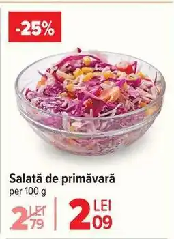 Carrefour Salată de primăvară Ofertă